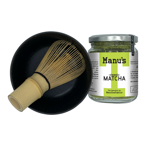 Manu's Matcha Tee Set