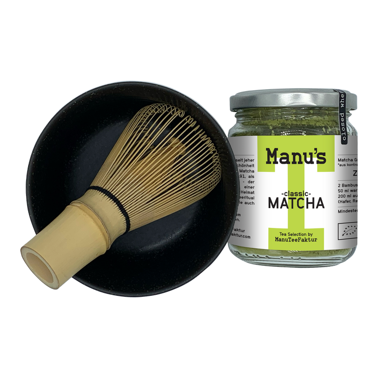 Manu's Matcha Tee Set