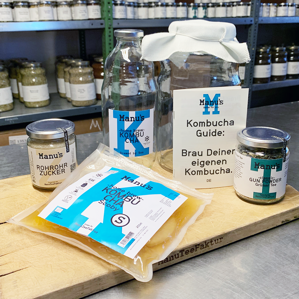 Kombucha Scoby Starter Set - ManuTeeFaktur