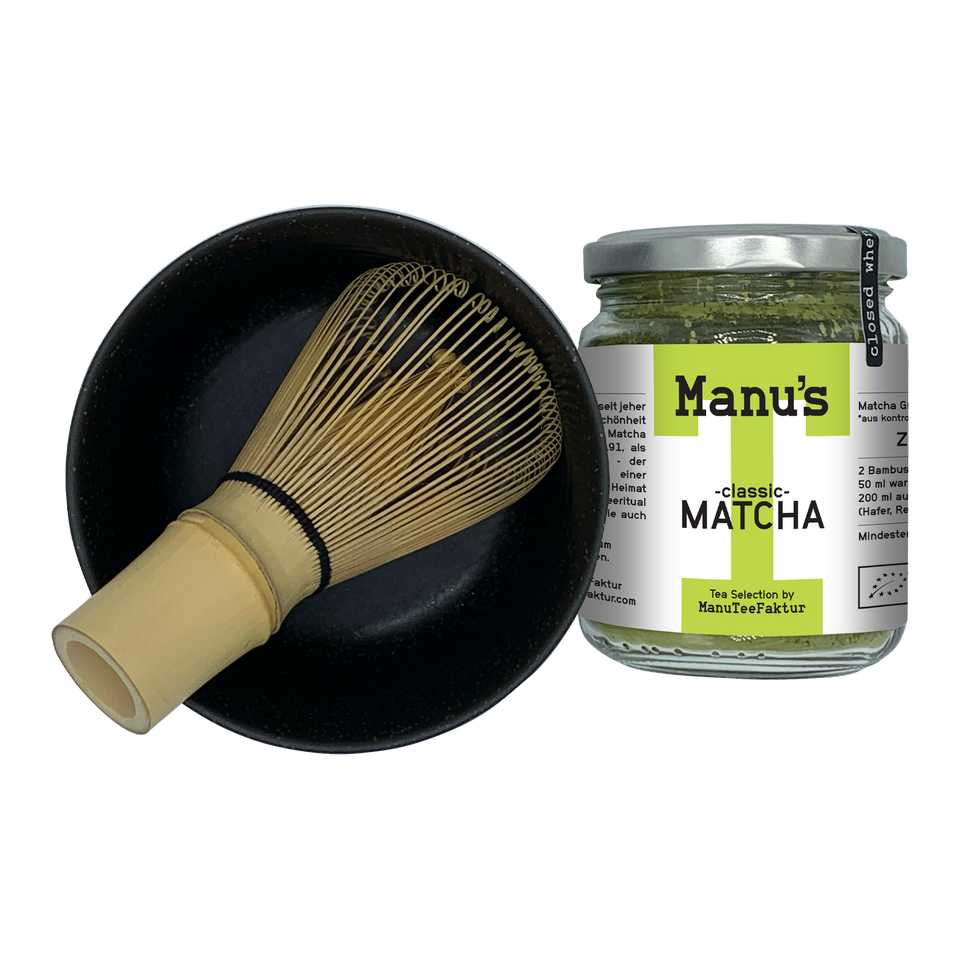 Manu's Matcha Tee Set